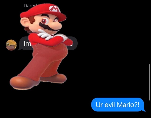 evil mario